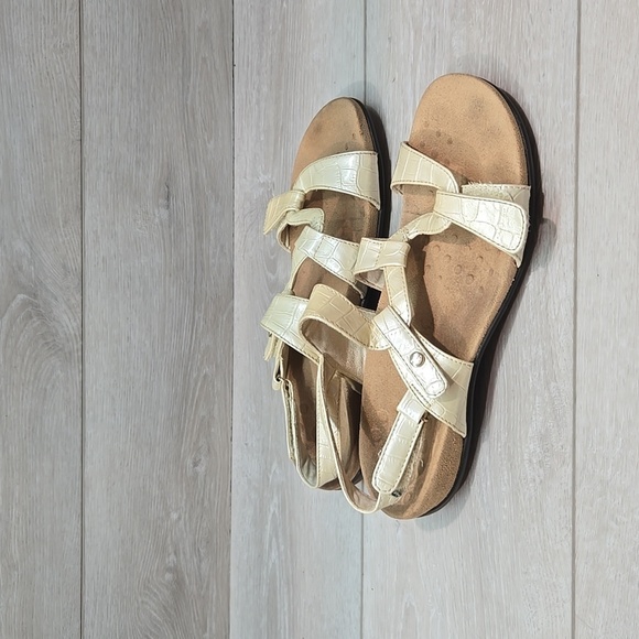 Vionic Women Paros Ankle Leather Hook&loop Sandals shoes sz 8 - Picture 1 of 11